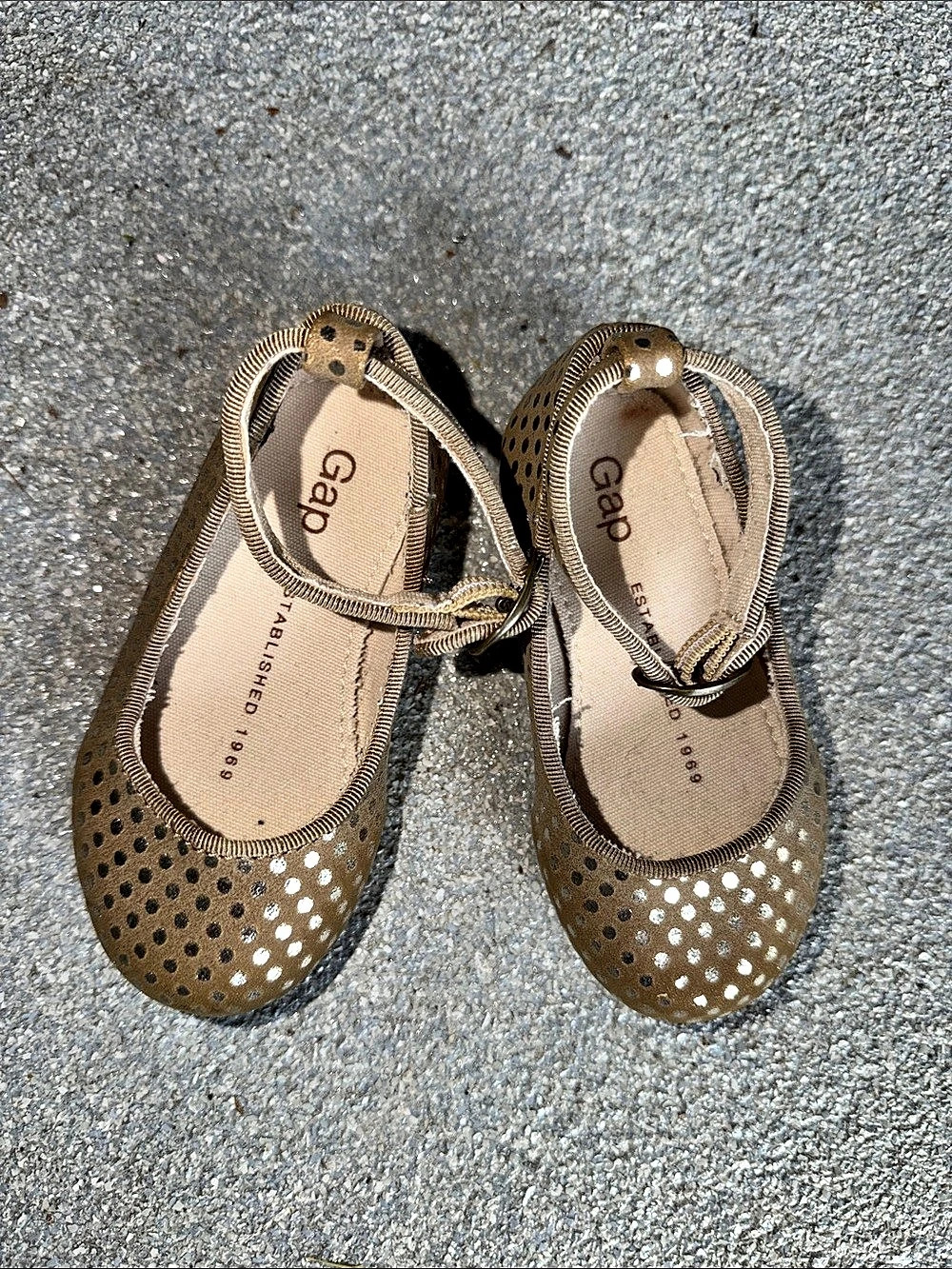 Baby Gap Polka Dot Flats